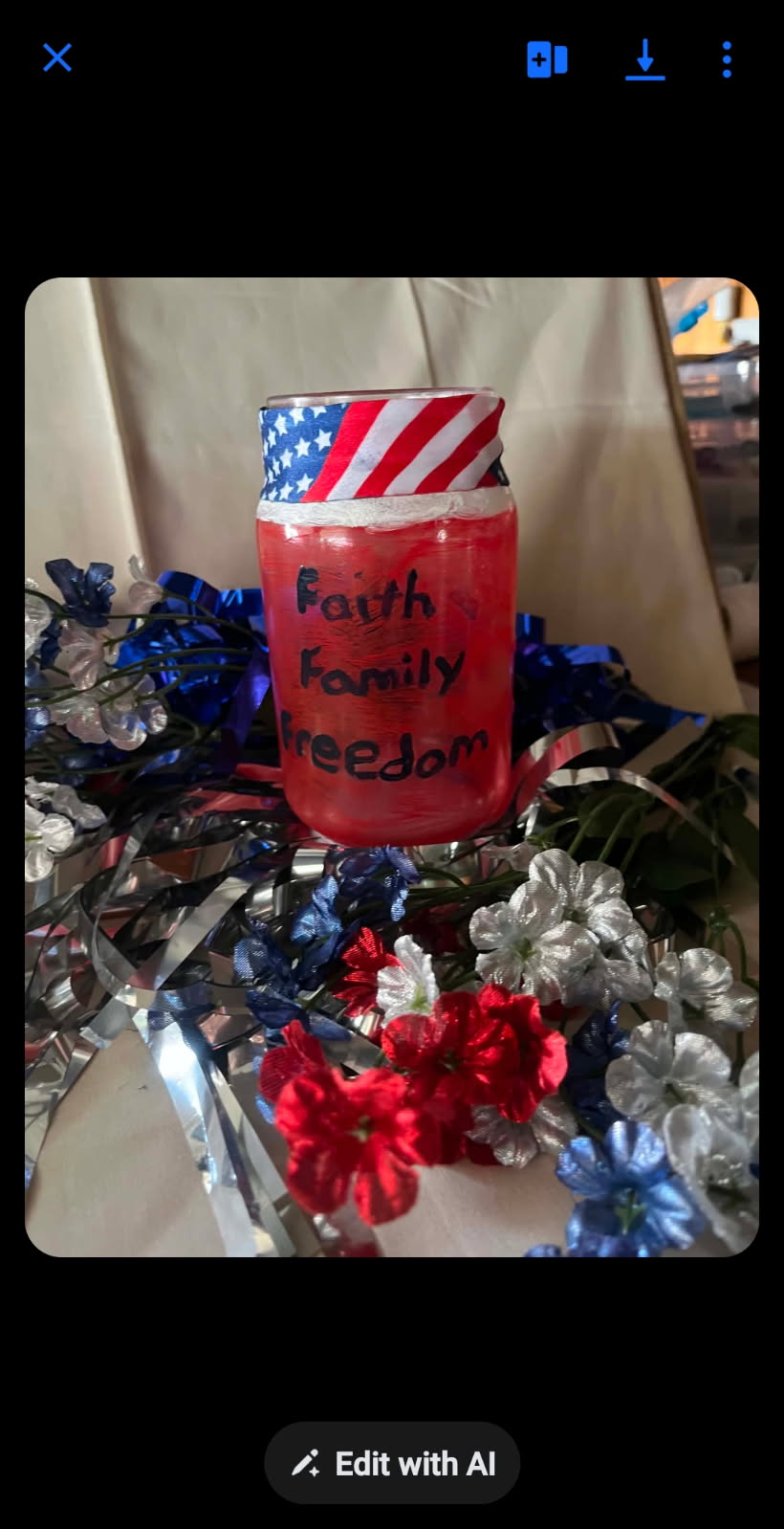 Patriot's Blessings — Rustic Treasures Collection No. 004