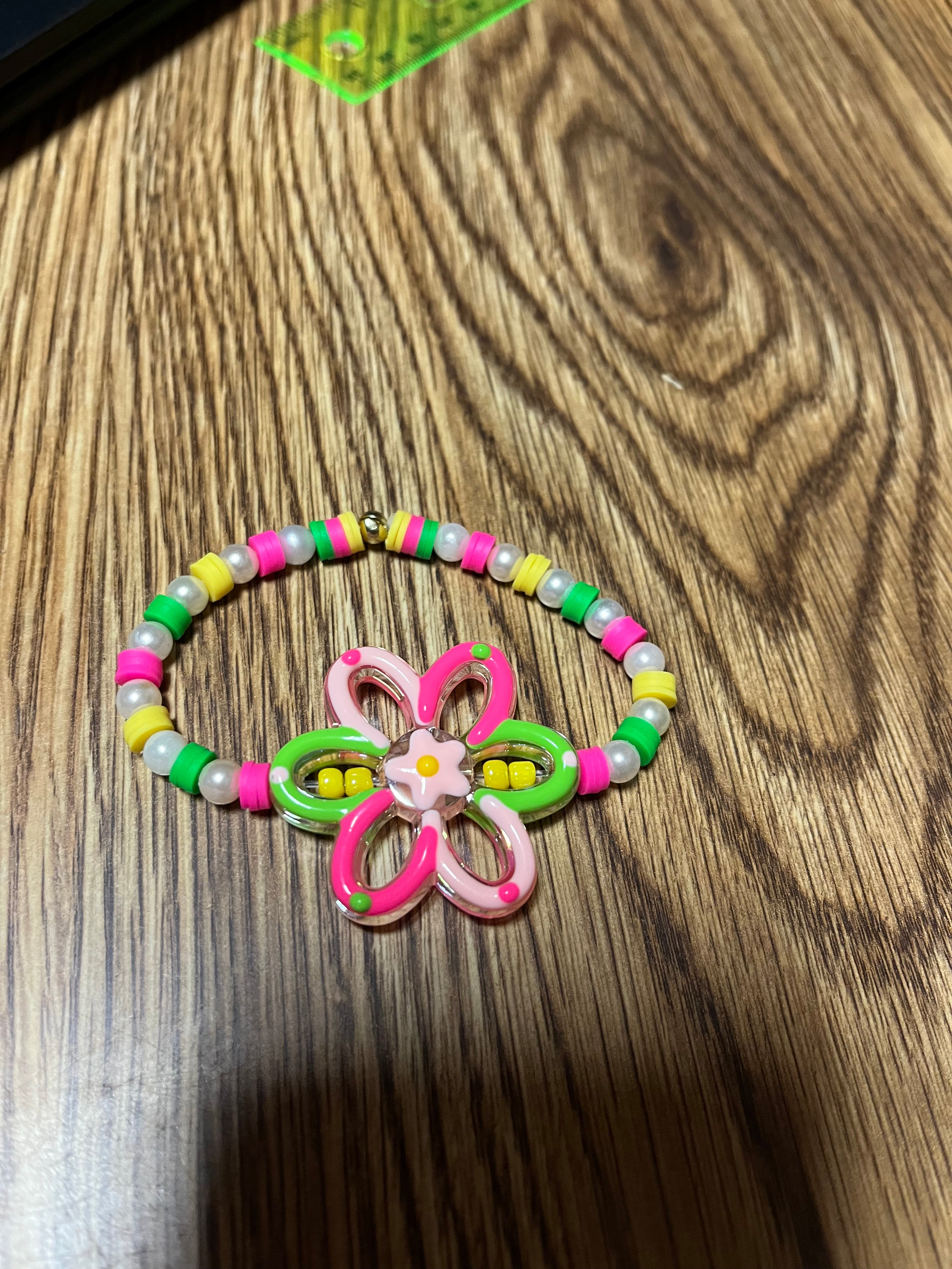 Flower Child bracelet raw photo
