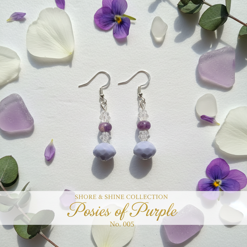 Posies of Purple – Shore & Shine Collection No. 005