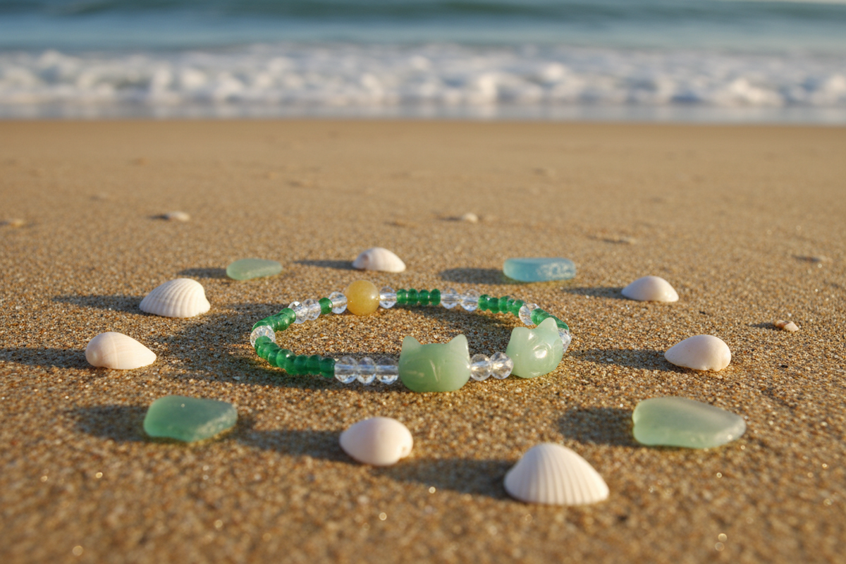 Lemon Trout bracelet beach lifestyle