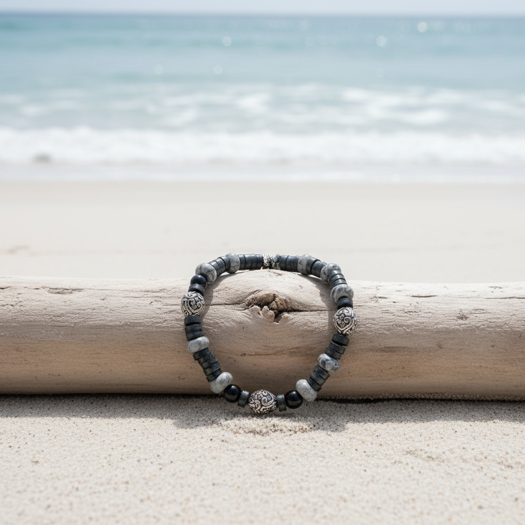 Onyx Mist beach lifestyle — Coastal Bloom Collection No. 056