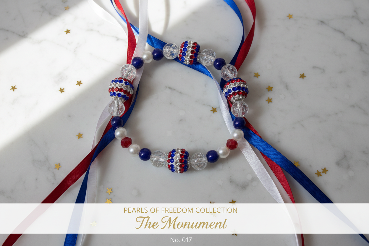 The Monument bracelet - Pearls of Freedom Collection No. 017