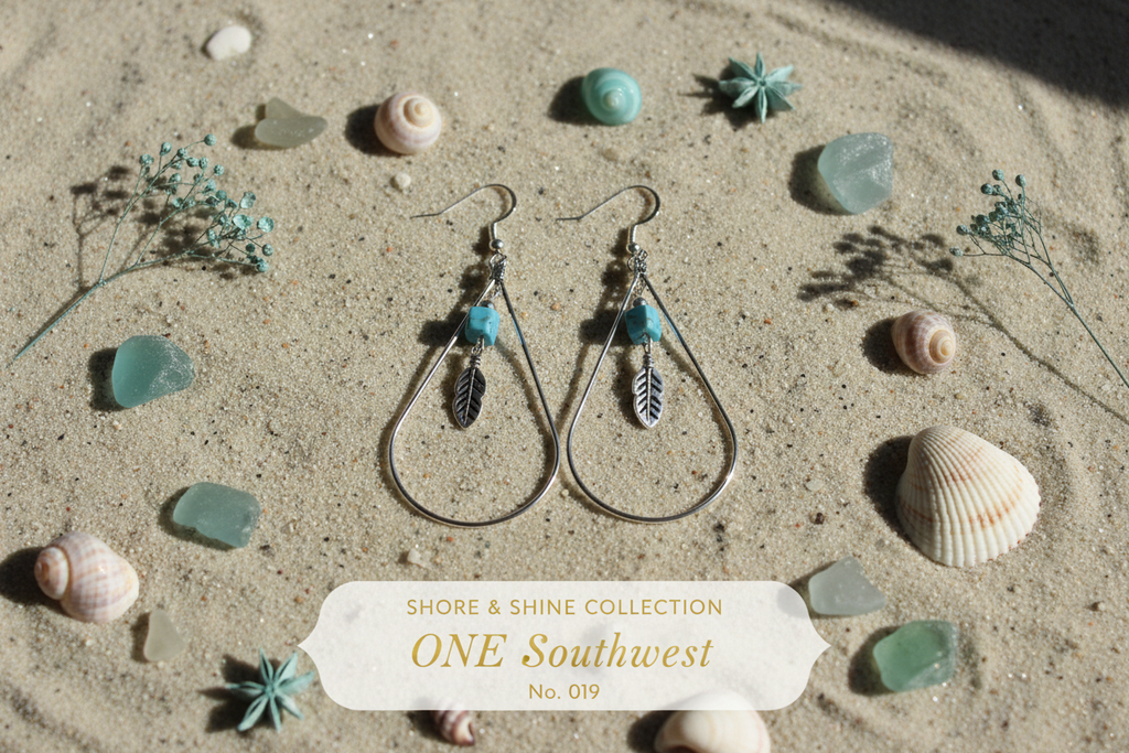 ONE Southwest earrings - Shore & Shine Collection No. 019
