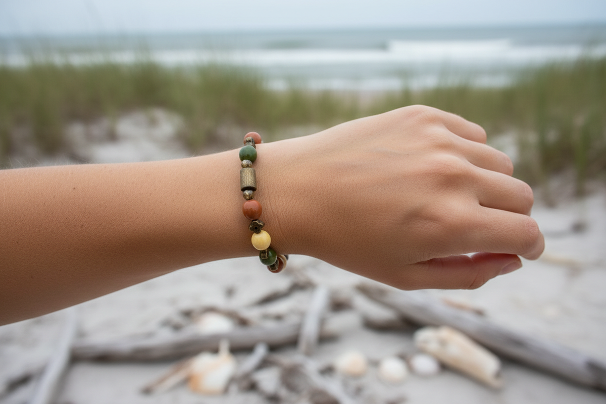 Cobblestone Way bracelet model shot