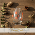 Drops of Peach - Rustic Treasures Collection No. 016 - hero shot