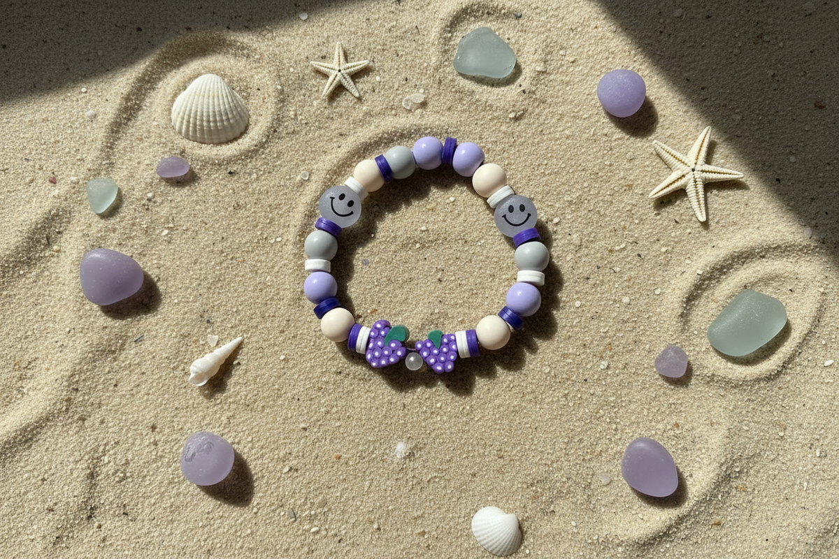 Goofy Grapes flat lay - Driftwood Darlings Collection