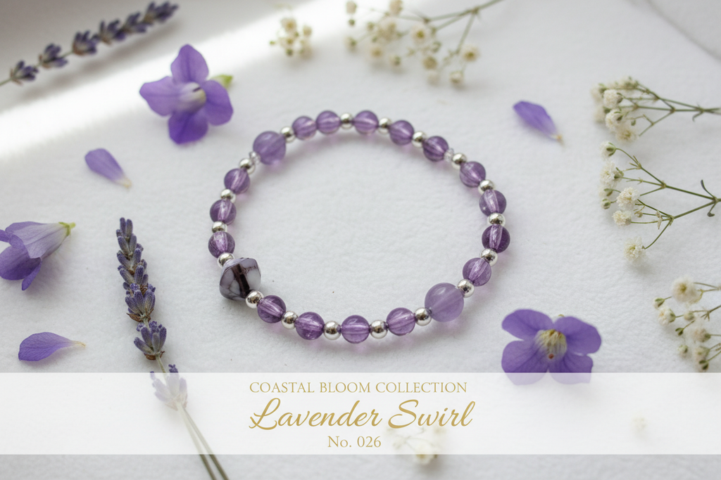 Lavender Swirl – Coastal Bloom Collection No. 026 styled product image
