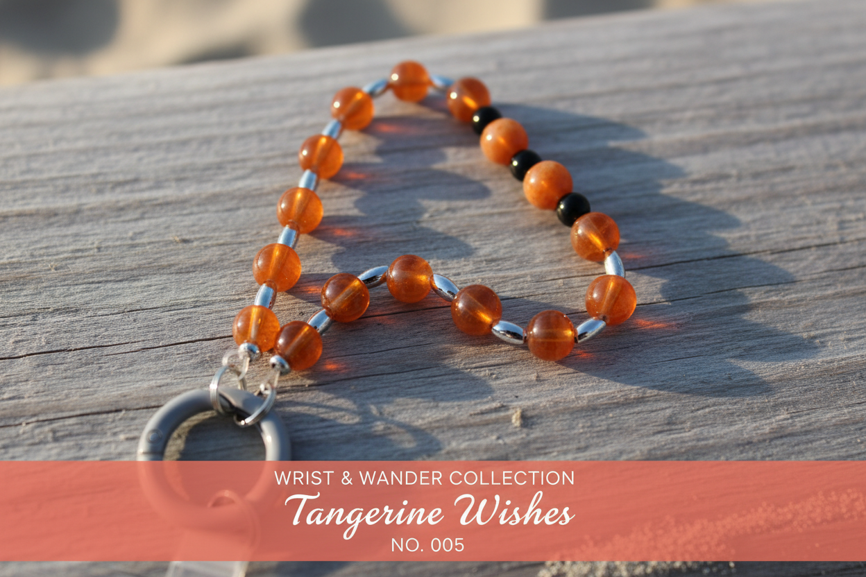 Tangerine Wishes – Wrist & Wander Collection No. 005 styled image