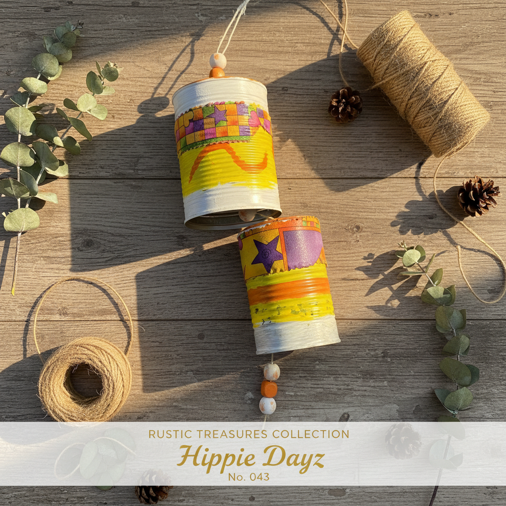 Hippie Dayz Wind Chime - Rustic Treasures Collection No. 043 hero image