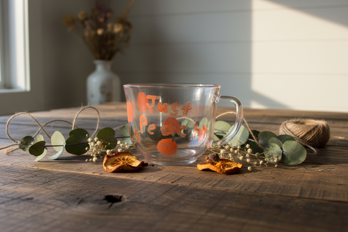 Just Peachy lifestyle shot