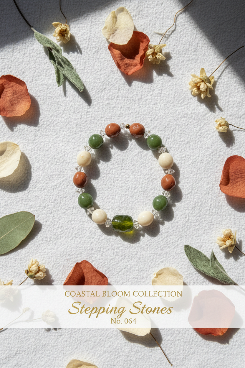Stepping Stones - Coastal Bloom Collection No. 064 vertical