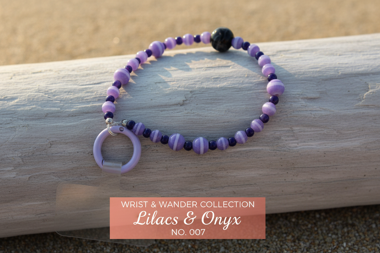 Lilacs & Onyx – Wrist & Wander Collection No. 007 styled image