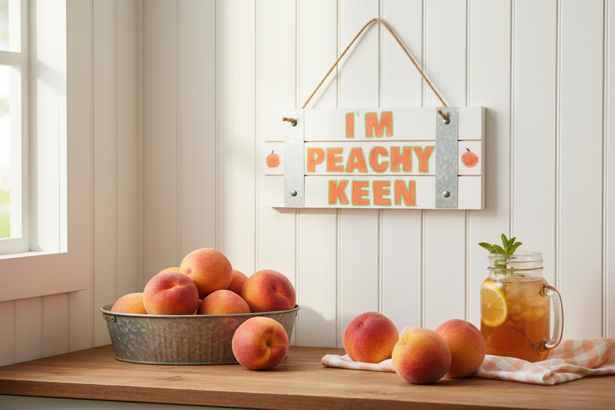 I'm Peachy Keen lifestyle shot 2