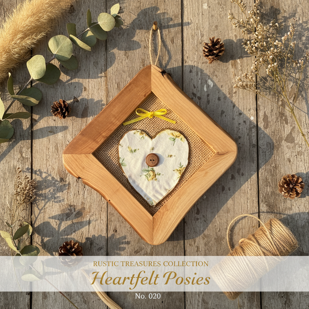 Heartfelt Posies - Rustic Treasures Collection No. 020 - hero shot