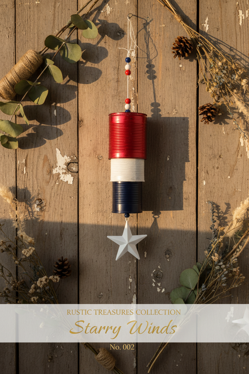 Starry Winds Wind Chime - vertical portrait