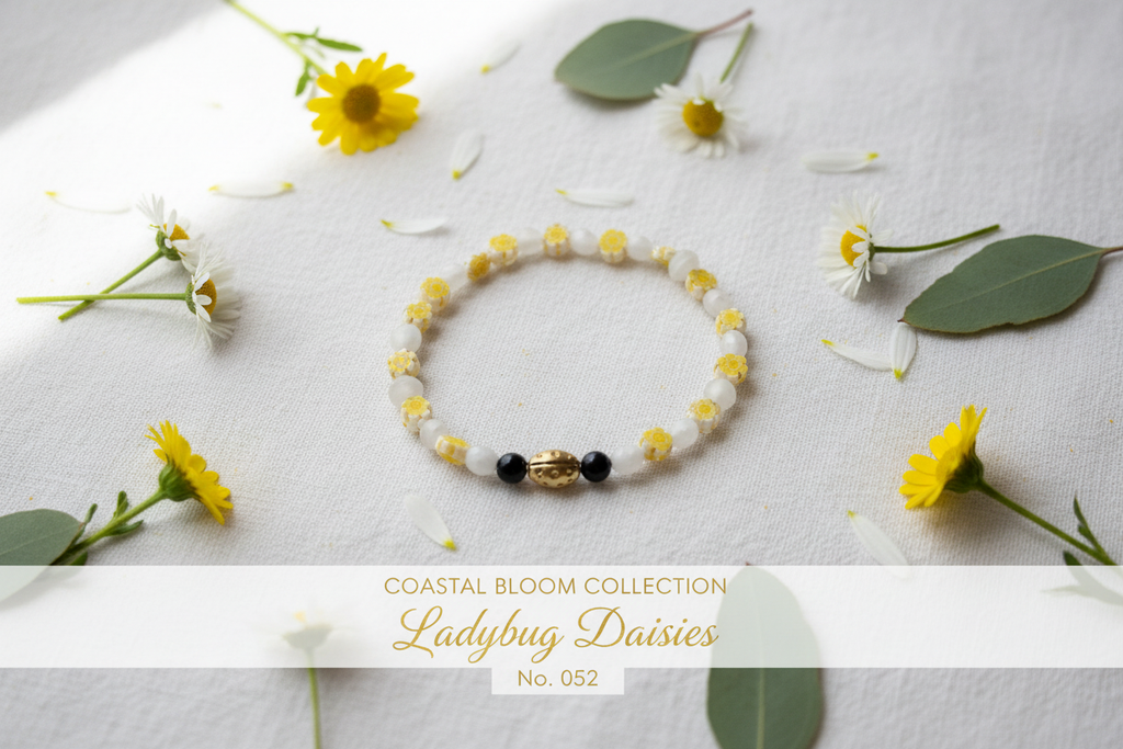Ladybug Daisies "” Coastal Bloom Collection No. 052