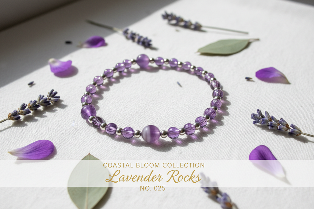 Lavender Rocks – Coastal Bloom Collection No. 025 styled product image