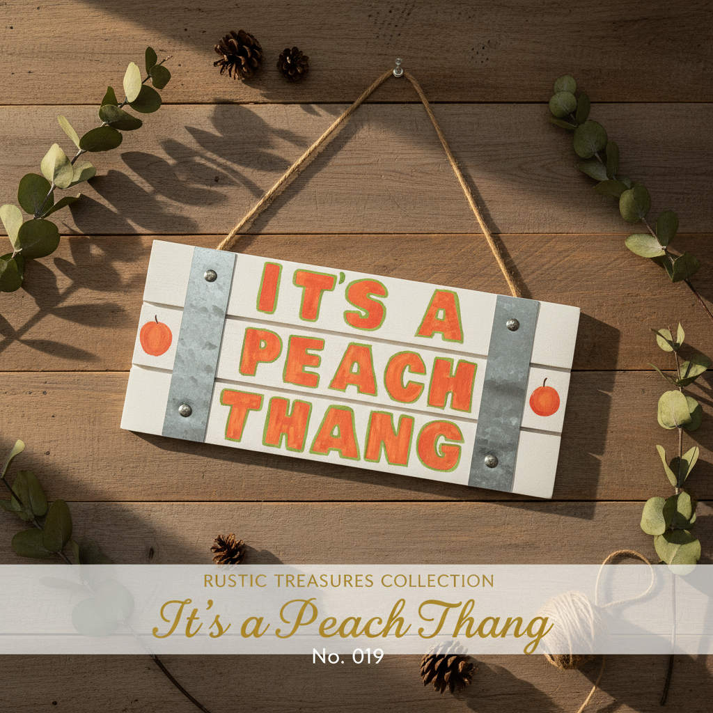 It's a Peach Thang - Rustic Treasures Collection No. 019 - hero shot