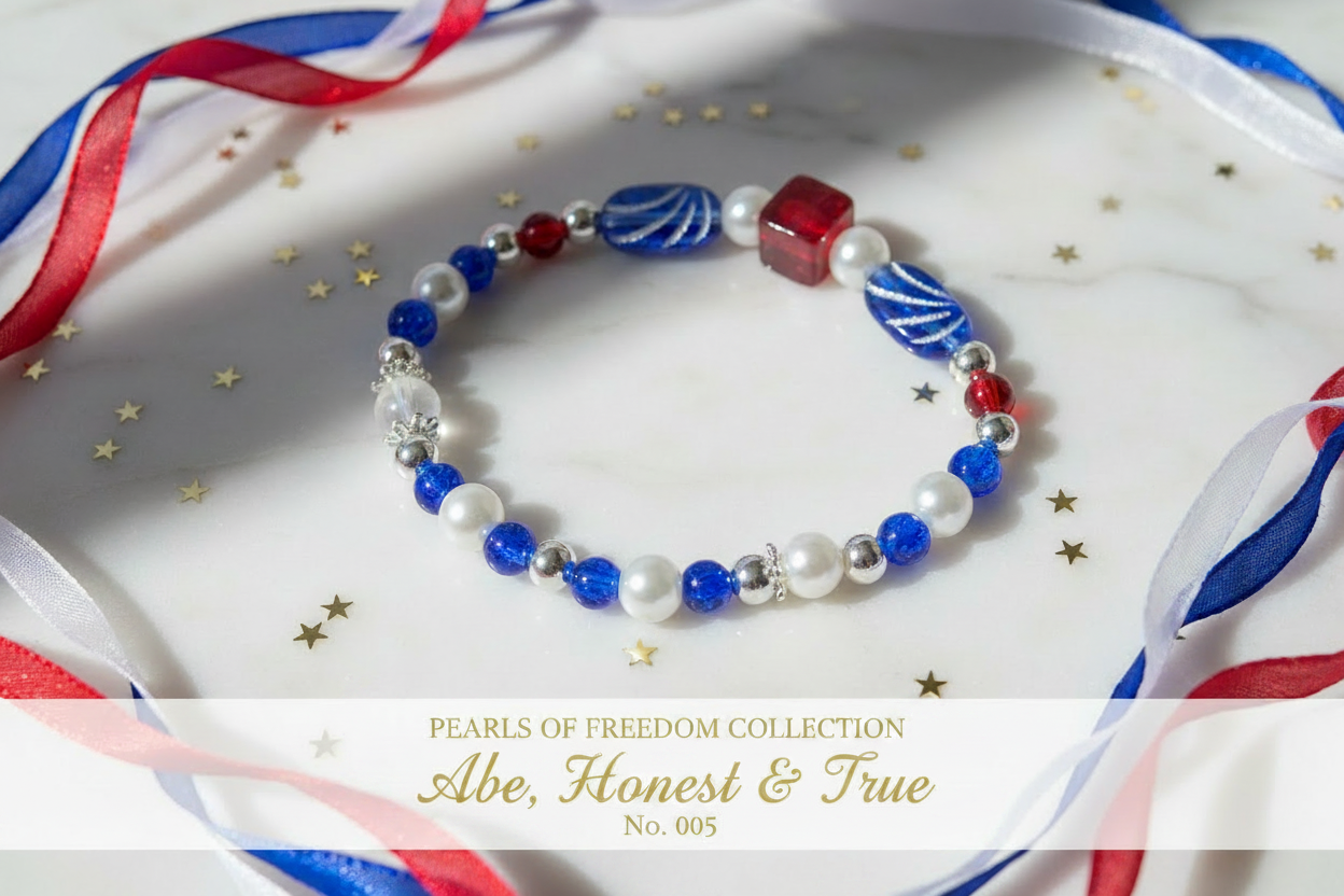 Abe, Honest & True bracelet - Pearls of Freedom Collection No. 005