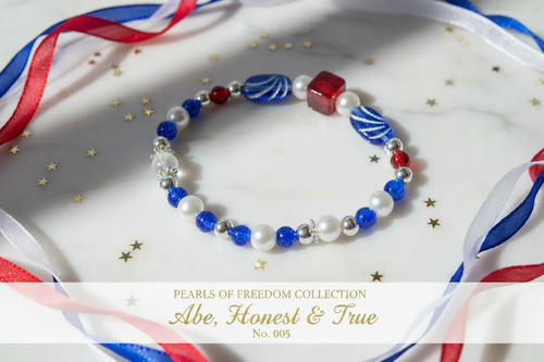 Abe, Honest & True bracelet - Pearls of Freedom Collection No. 005