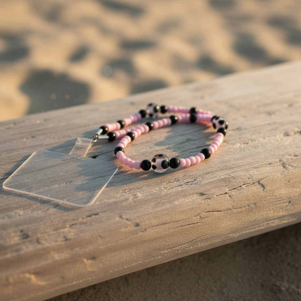 Pink Mooves driftwood flat lay