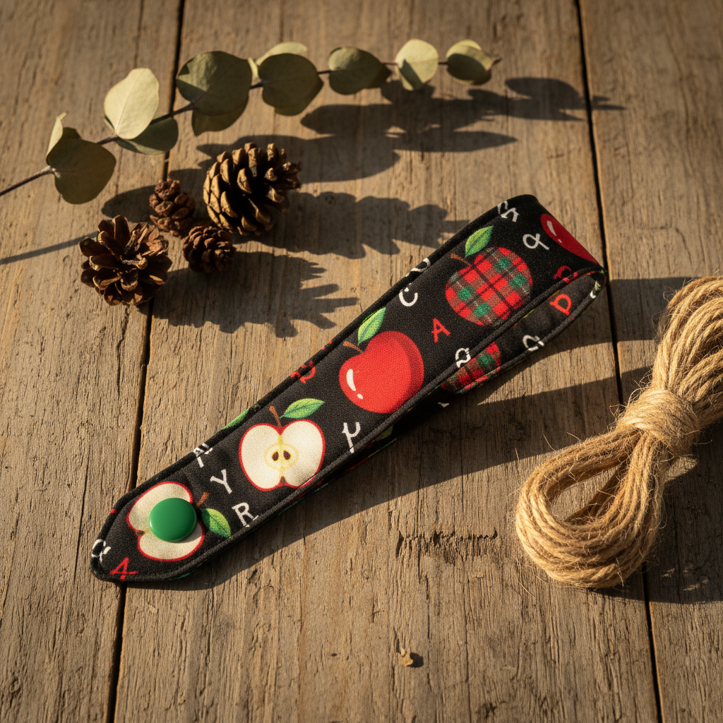 By the Bushel fabric wrap bracelet styled shot