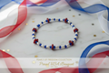 Proud USA Bouquet bracelet - Pearls of Freedom Collection No. 003