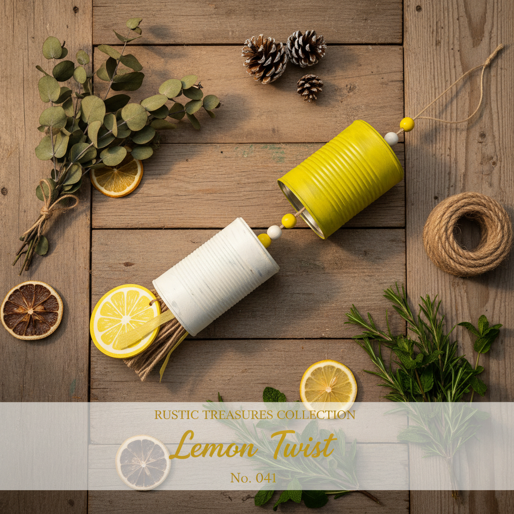 Lemon Twist No. 041 - Flat Lay