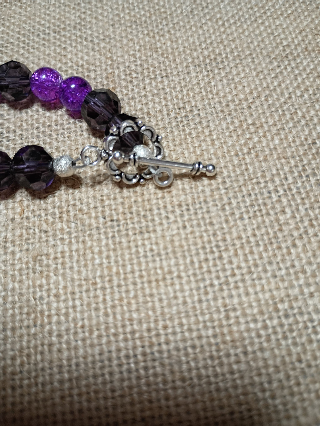 The Sky is the Limit toggle clasp detail