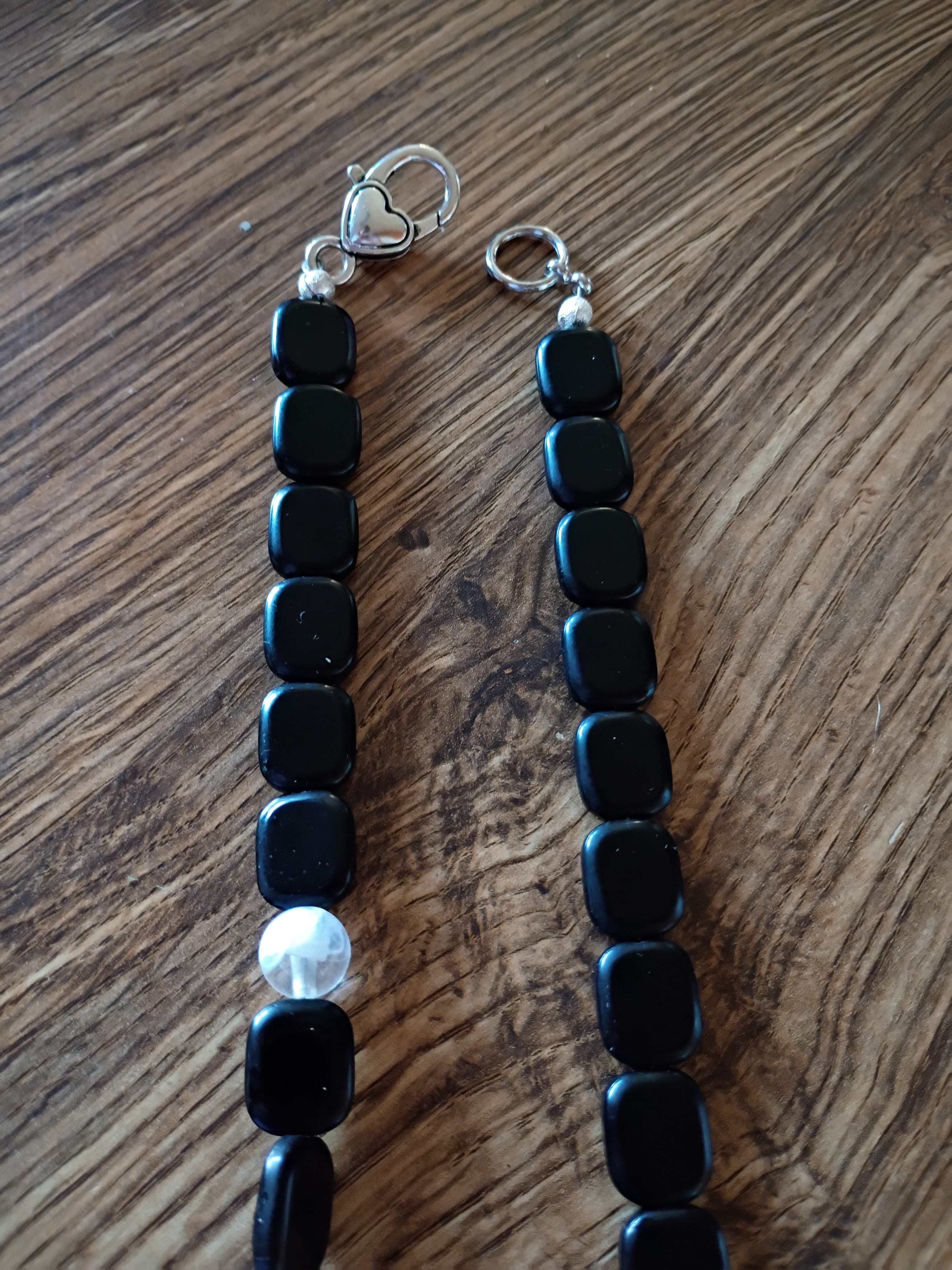 Strength necklace clasp detail