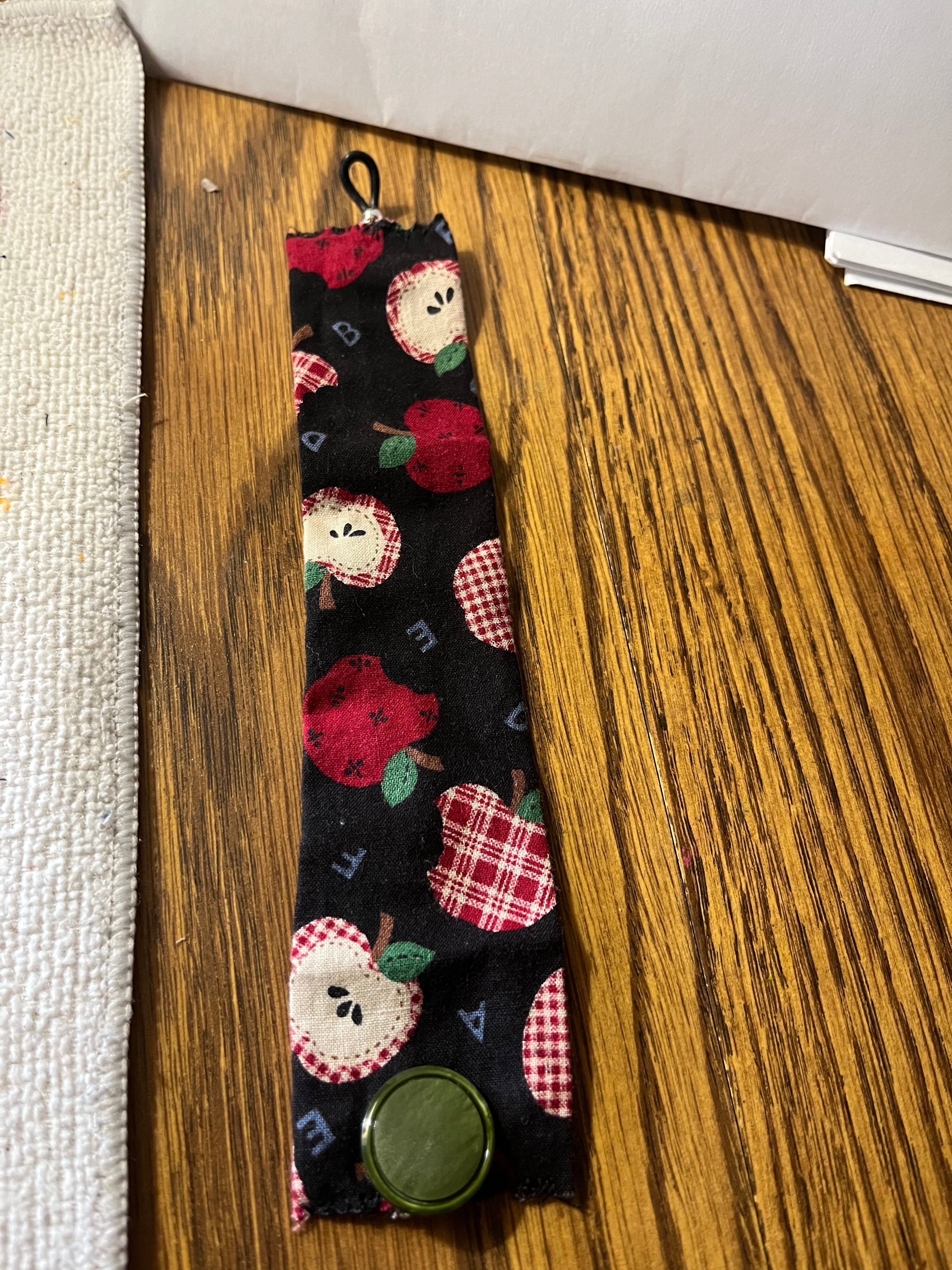 By the Bushel fabric wrap bracelet raw photo 1